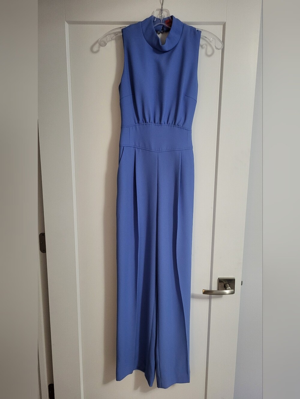 HUGO Periwinkle Sleeveless Maxi Jumpsuit